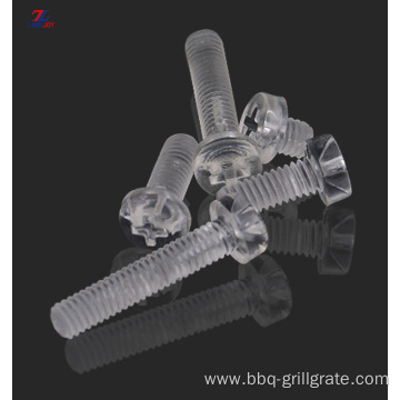 Acrylic Screw transparent plastic screw